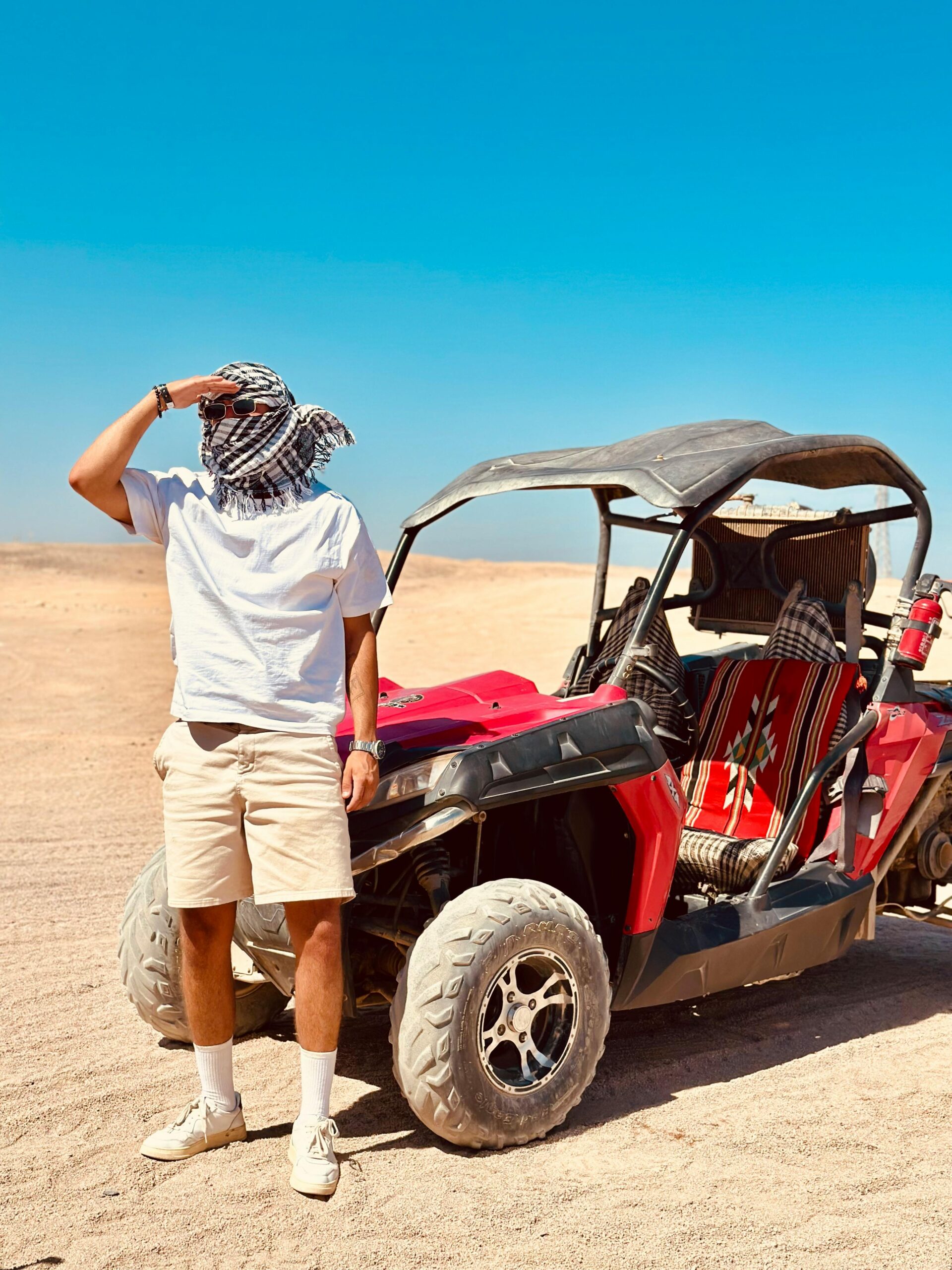 Buggy sur les pistes d'Agadir
