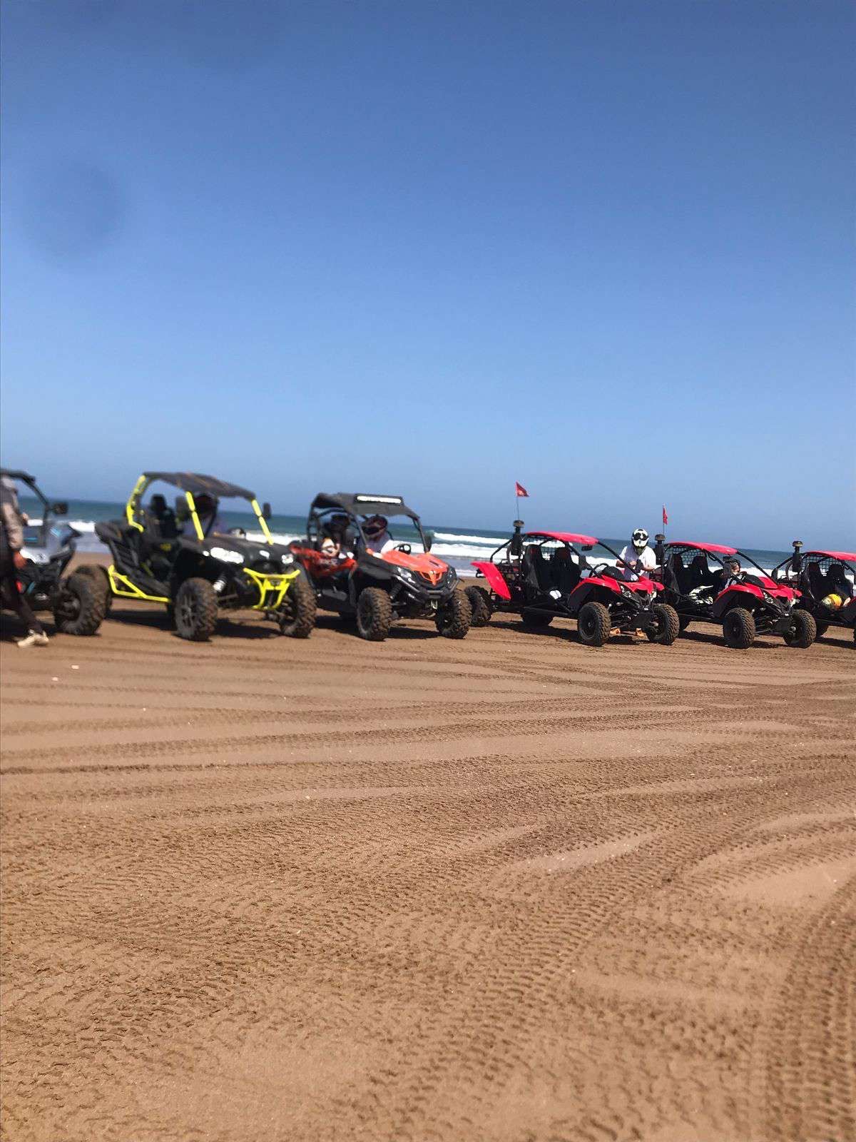 Convoi buggy en famille