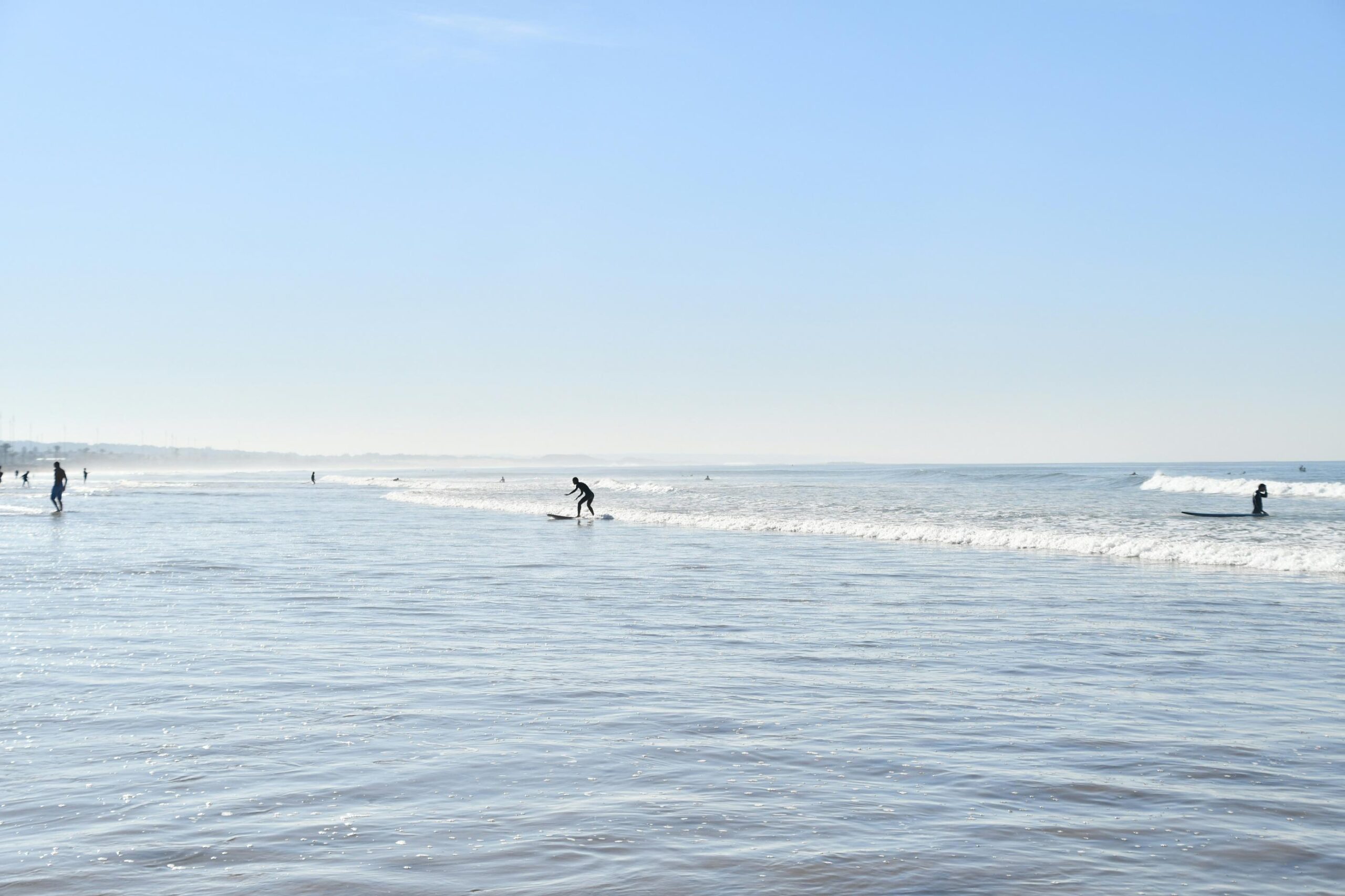 Moniteur sur la plage